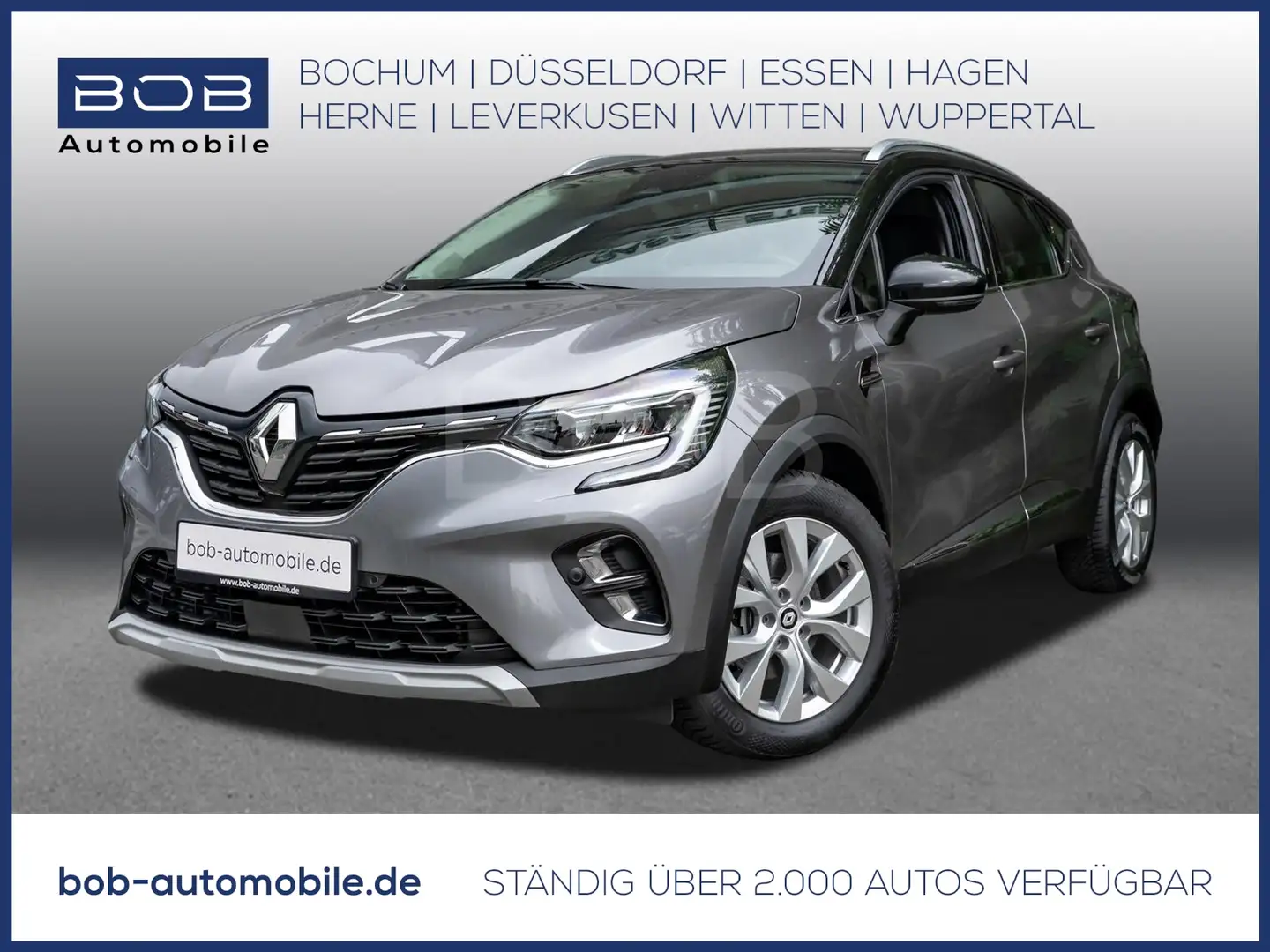 Renault Captur INTENS E-TECH Plug-in 160 Kamera+Navi+PDC Grau - 1