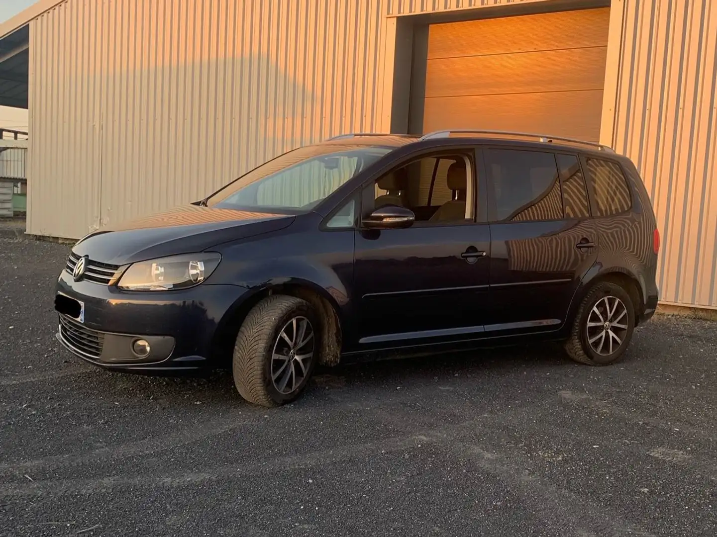 Volkswagen Touran Touran 1.6 TDI 105 FAP BlueMotion 119g Bleu - 2