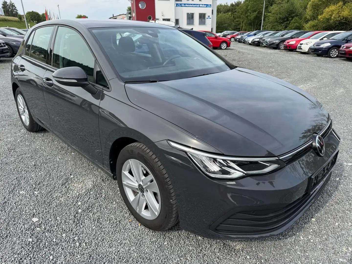 Volkswagen Golf VIII 1.5 TSI LIFE*NAVI*LED*SHZ*PDCvo+hi*ACC Grau - 1