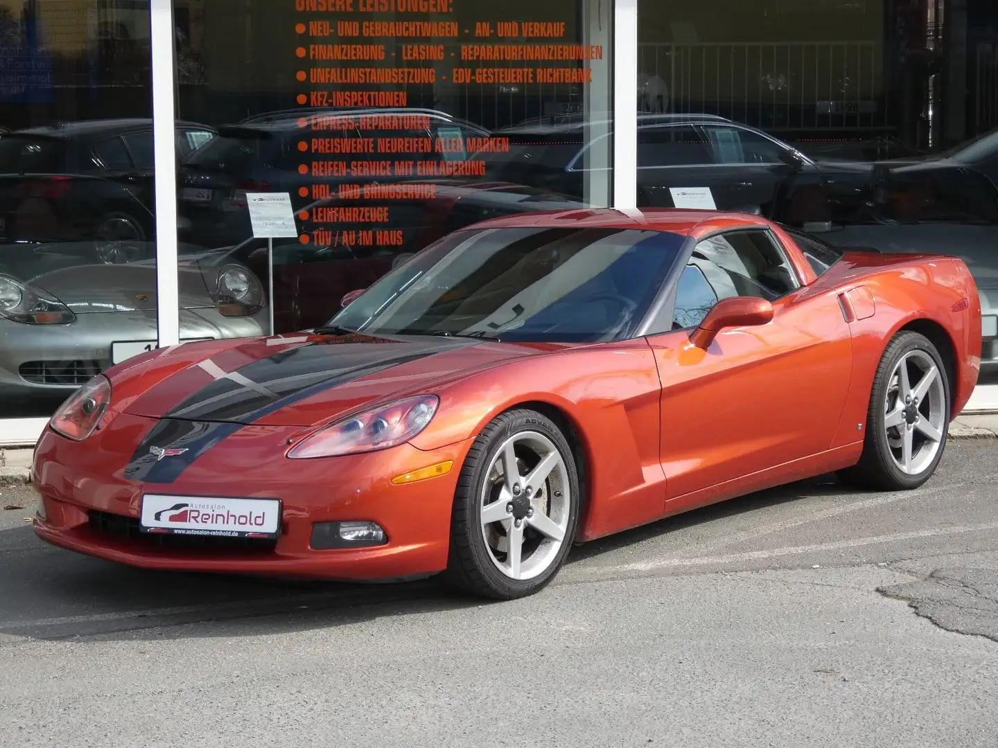 Corvette C6 Coupe LS2 6.0 V8 Targa Naranja - 1