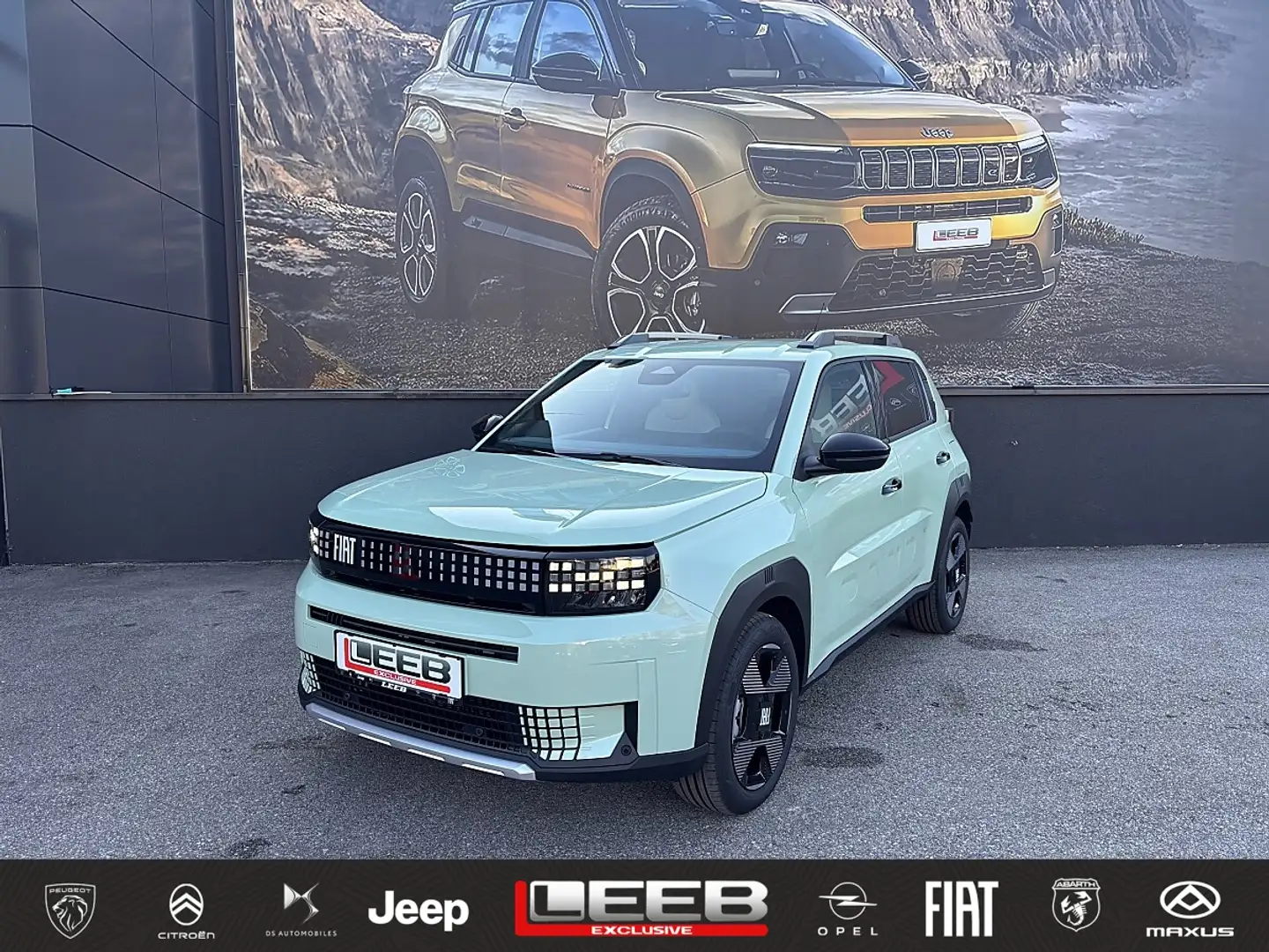 Fiat Grande Panda Hybrid mHEV 110 6-Gang eDCT La Prima inkl. Wint... Grün - 1