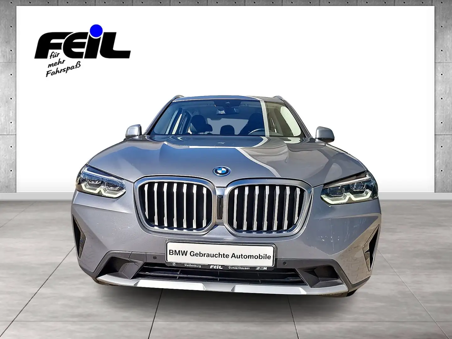 BMW X3 xDrive30e   HiFi DAB LED WLAN RFK Klimaaut. Grau - 2