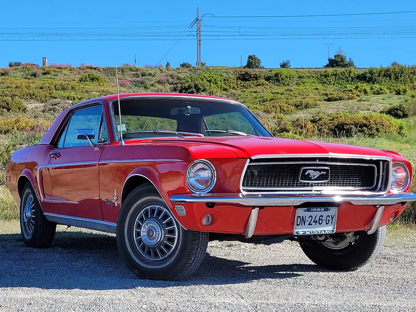 Ford Mustang CODE A coupé v8 289ci Rouge - 2