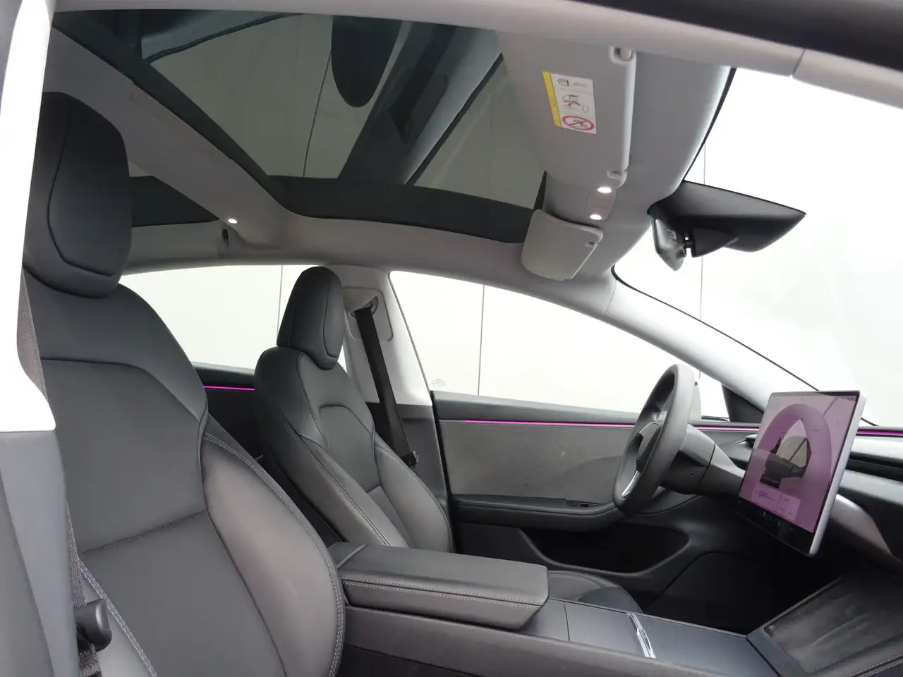 Tesla Model 3 RWD HIGHLAND * LEER * VENTILATIE * SFEER * 19 INCH, миниатюра 16