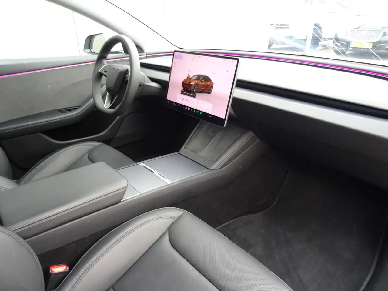 Tesla Model 3 RWD HIGHLAND * LEER * VENTILATIE * SFEER * 19 INCH, миниатюра 3