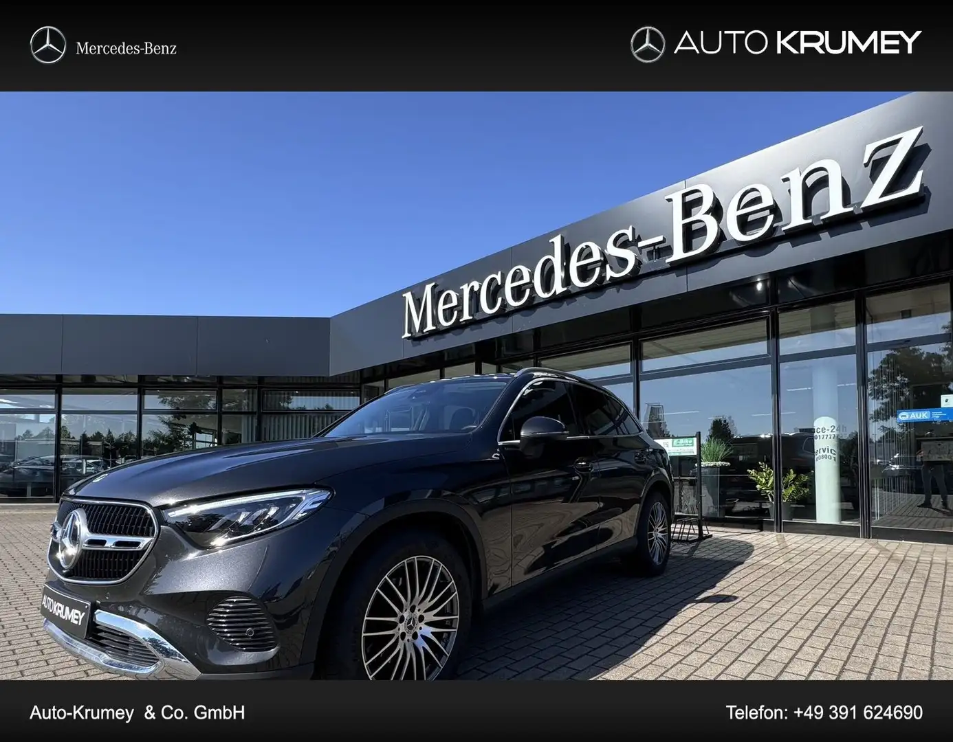 Mercedes-Benz GLC 200 Avantgarde 4Matic LED+Memory+AHKNavi Gris - 1