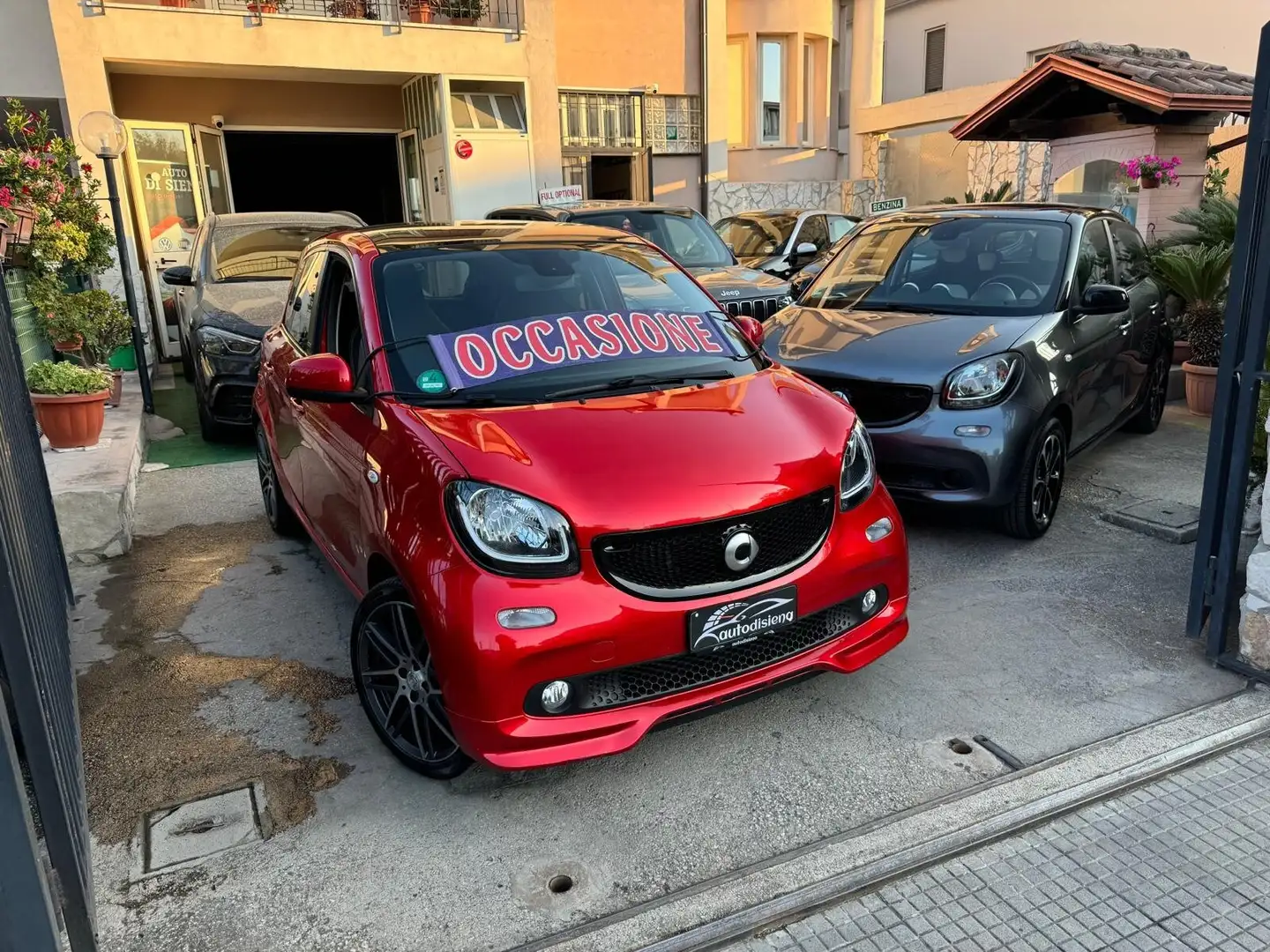 smart forFour 90 0.9 Turbo twinamic Brabus Style Rosso - 1