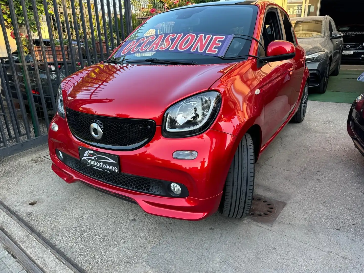smart forFour 90 0.9 Turbo twinamic Brabus Style Rosso - 2