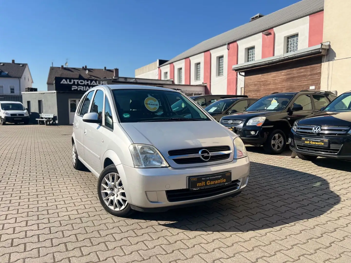 Opel Meriva Edition 1,6L +KLIMA+NEU TÜV+EURO 4+el. FH Argent - 1