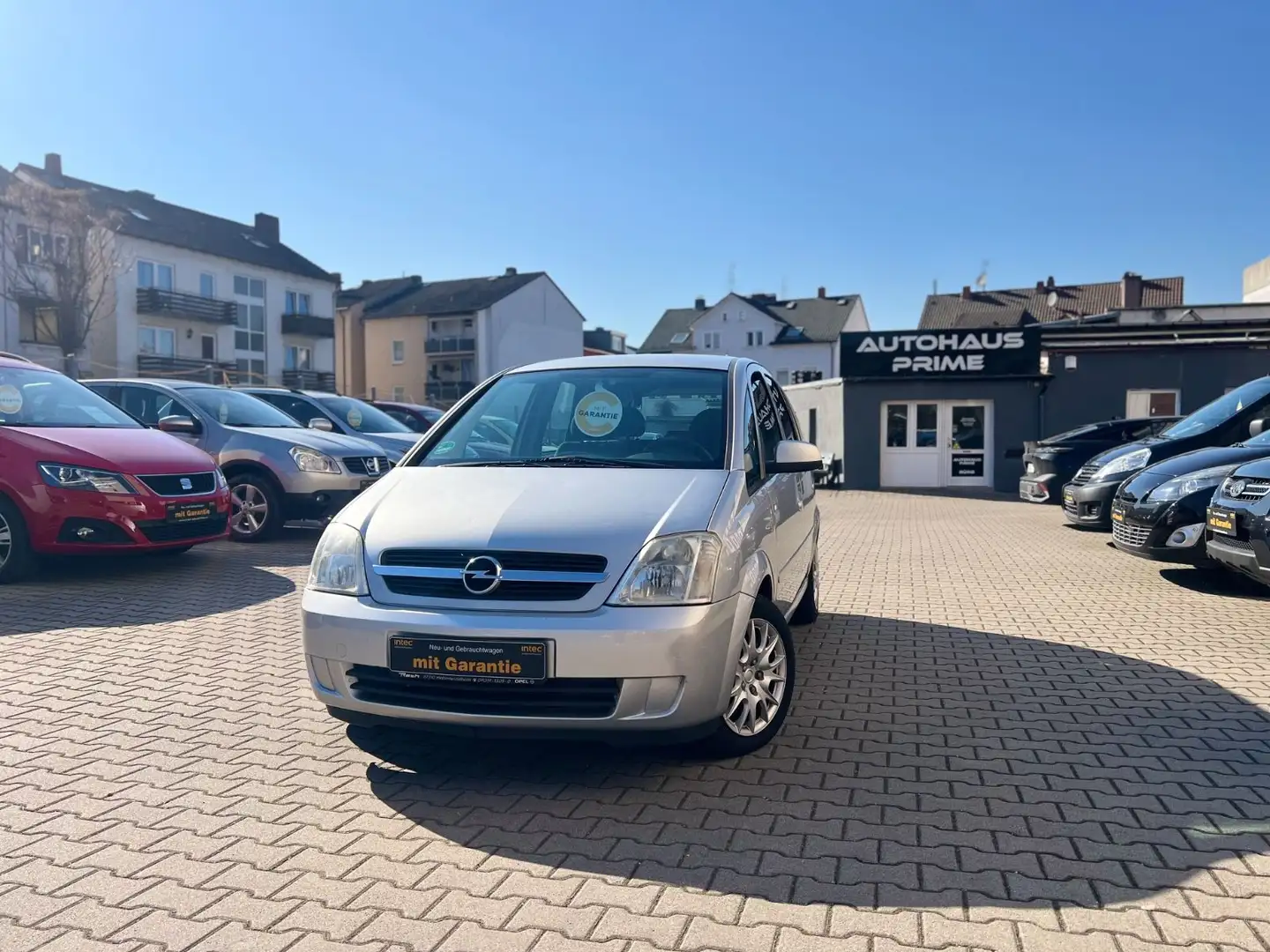 Opel Meriva Edition 1,6L +KLIMA+NEU TÜV+EURO 4+el. FH Argent - 2