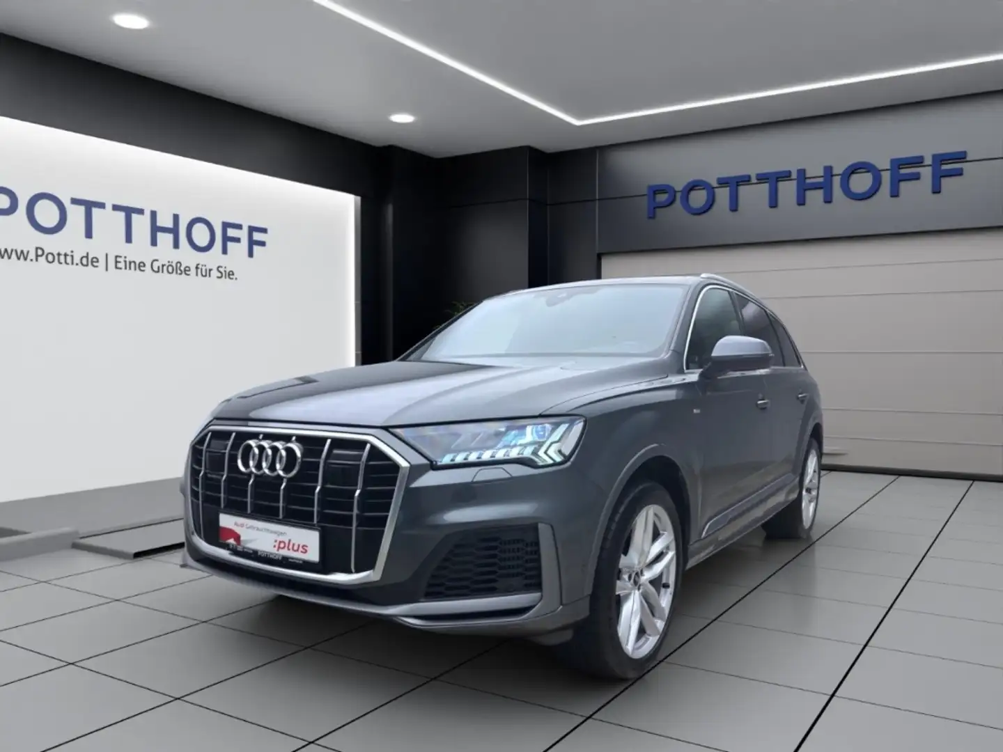 Audi Q7 55 TFSI Q S LINE PANO AHK MATRIX KAMERA Gris - 1