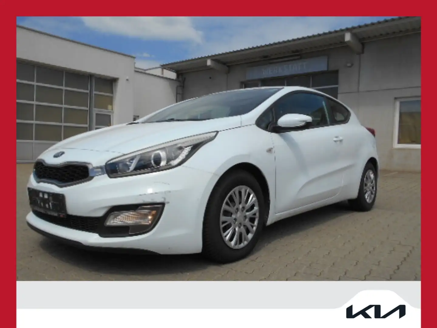 Kia ProCeed / pro_cee'd pro cee'd 1,4 CRDi Cool Weiß - 1