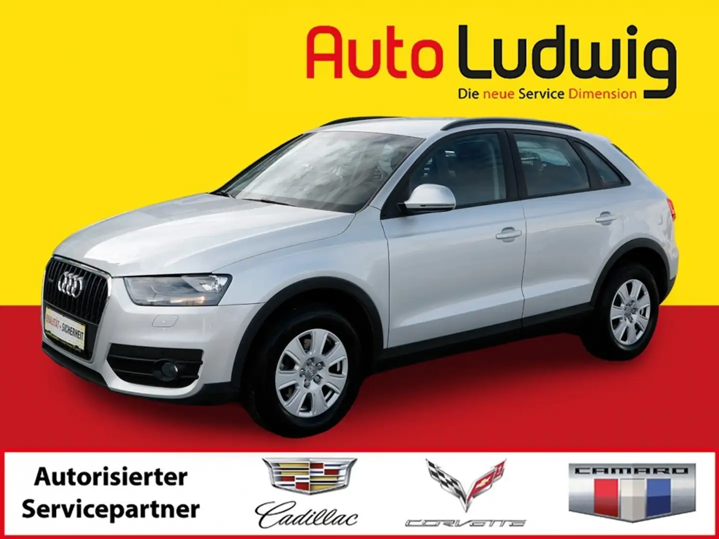 Audi Q3 2,0 T FSI quattro S-tronic *PARK PILOT*TEMPOMAT* Argento - 1