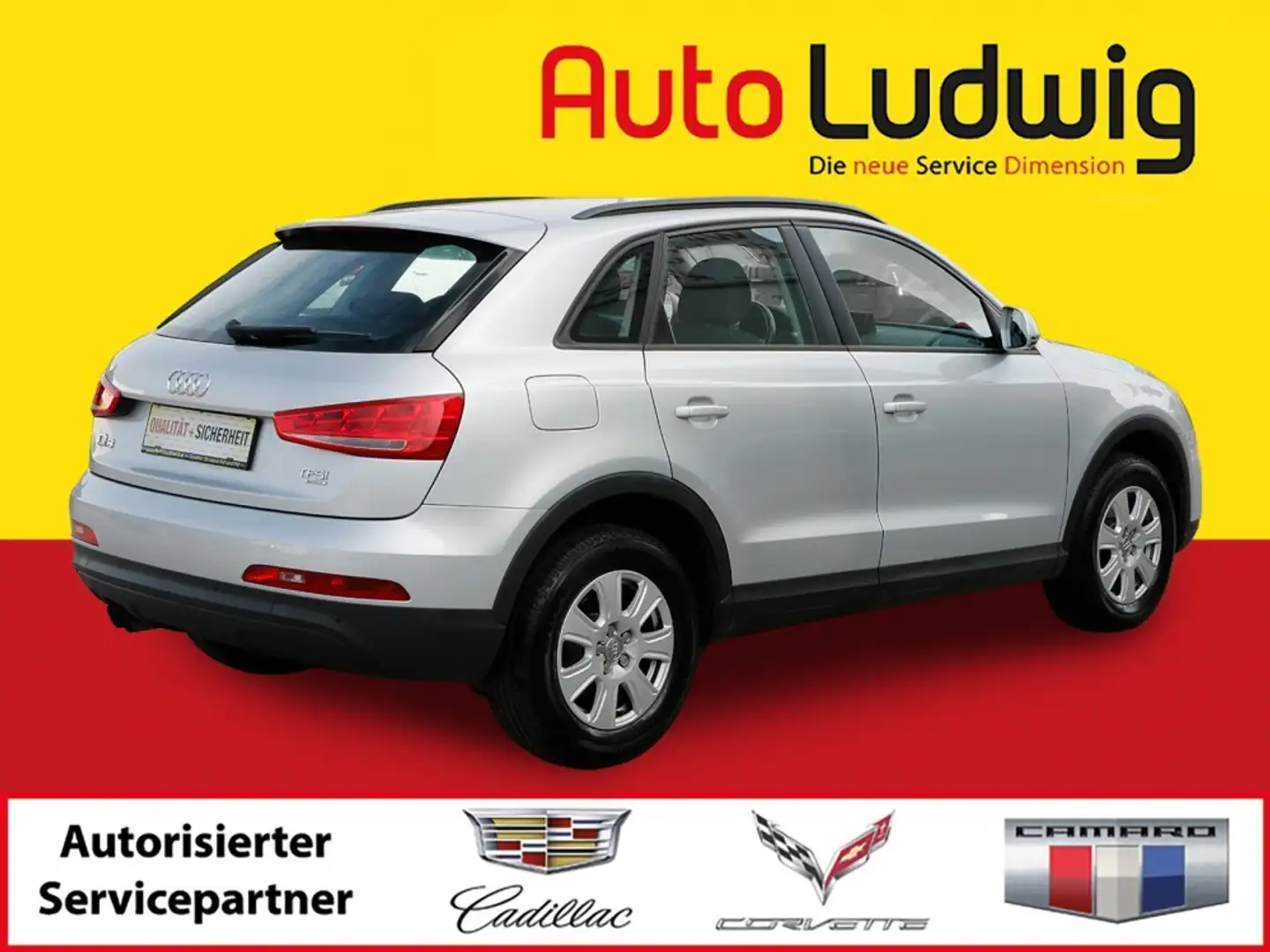 Audi Q3 2,0 T FSI quattro S-tronic *PARK PILOT*TEMPOMAT* Argento - 2