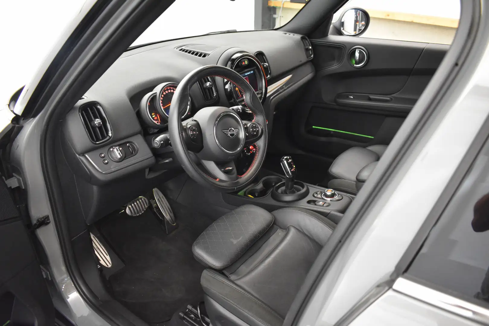 MINI John Cooper Works Countryman Automaat 18" Vol Leder Navi Sfeerverlichting Gris - 2