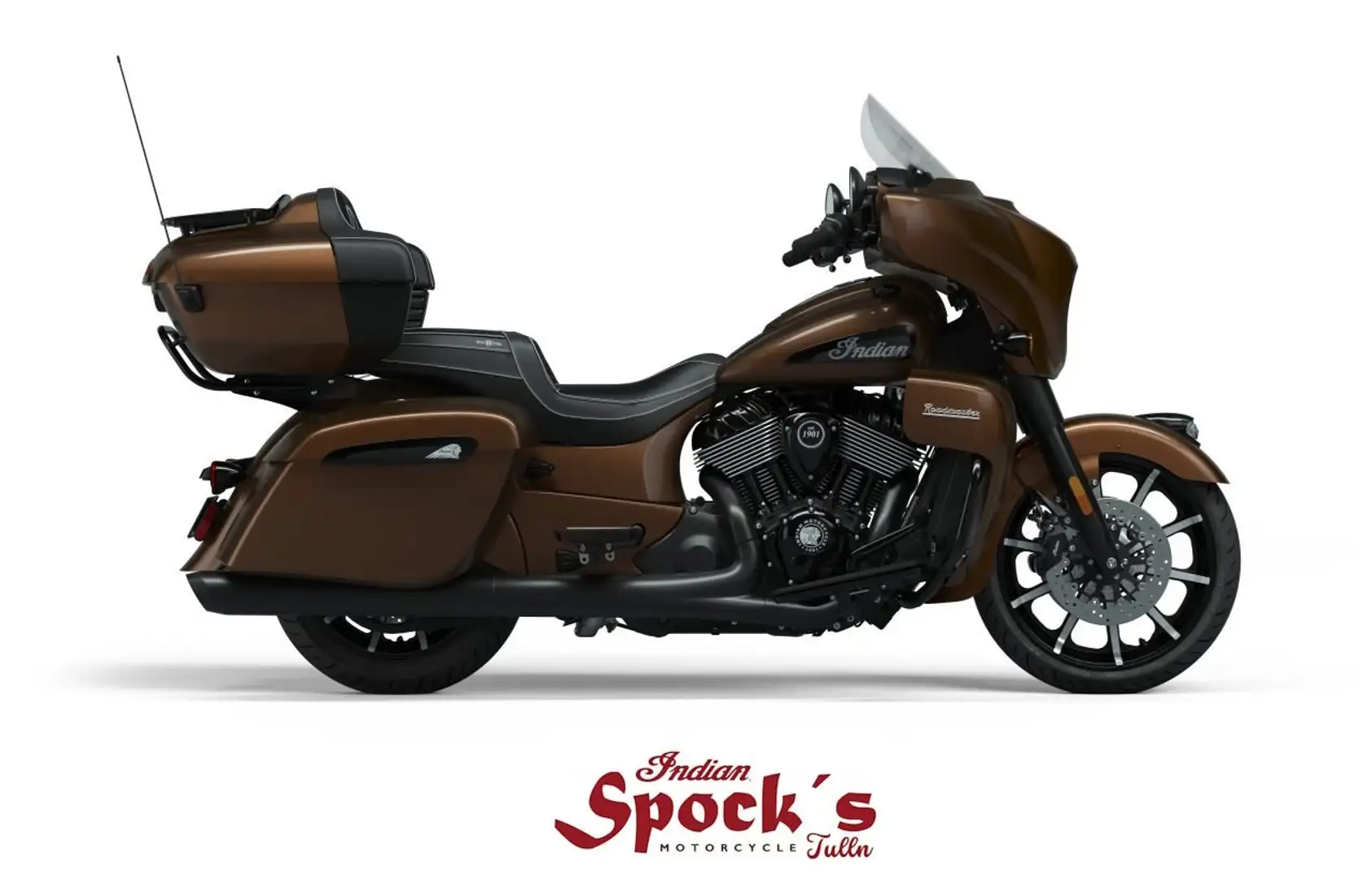 Indian Roadmaster 2023 Bronze pearl Metallic Brun - 2