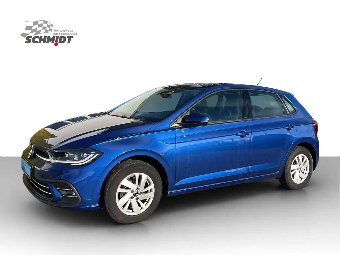 Volkswagen Polo VI 1.0 TSI Style NAVI RFK MATRIX ACC Blau - 2