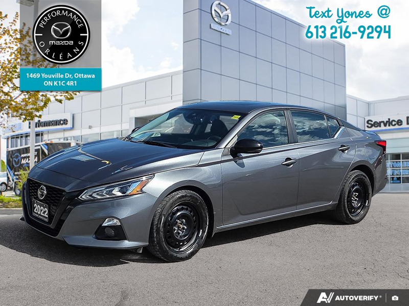 Black 2022 Nissan Altima Sedan All-Wheel Drive Automatic