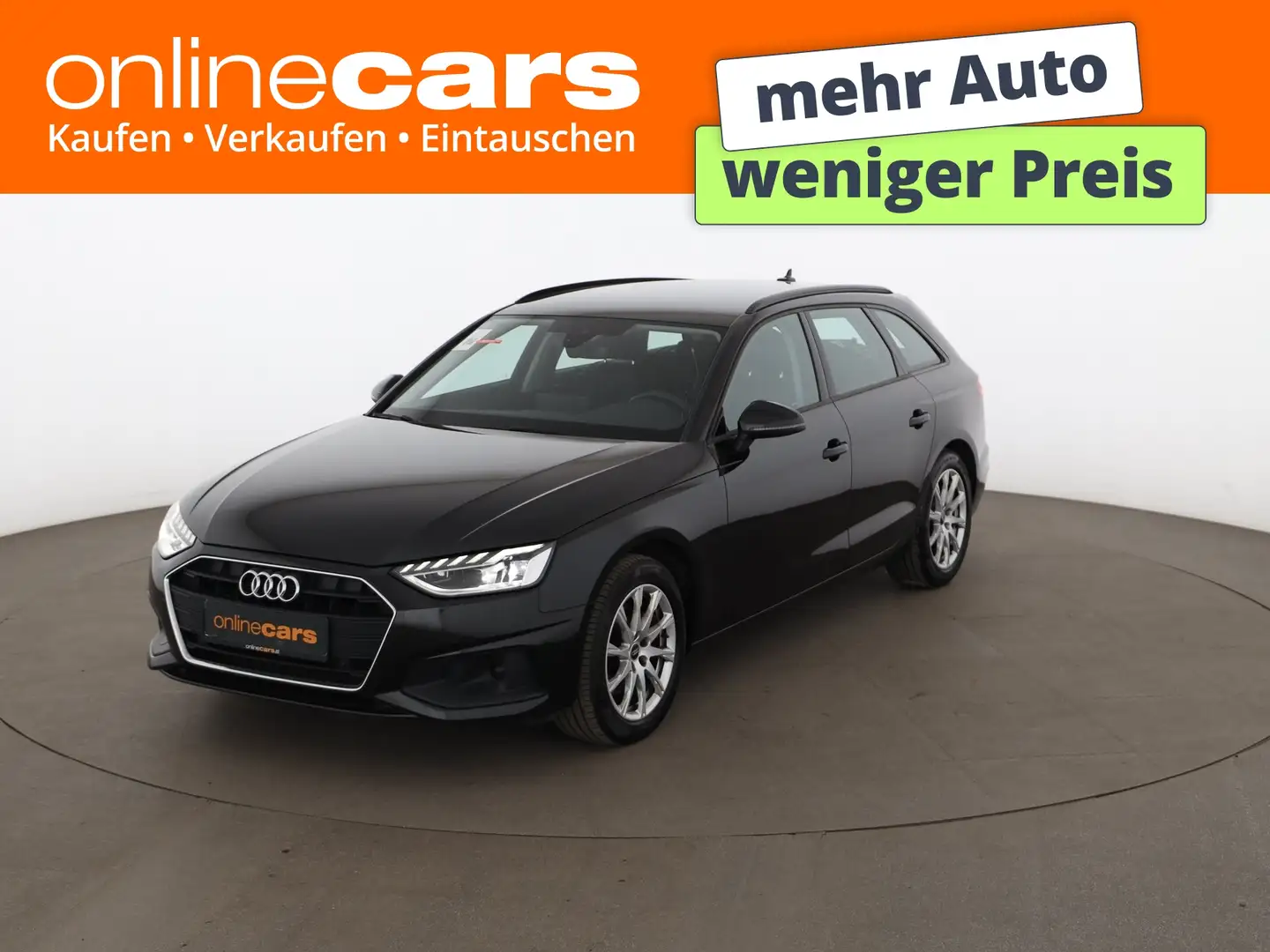 Audi A4 Avant 35 TDI Aut LED AHK NAVI SITZHZG TEMPOMAT Schwarz - 1