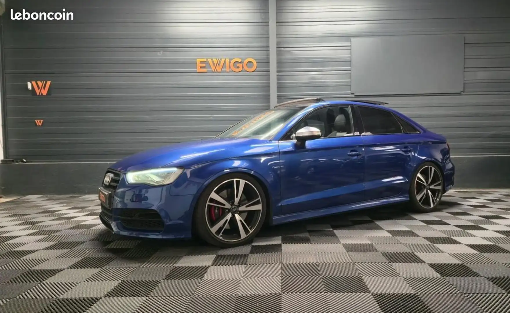 Audi S3 Berline ABT 2.0 TFSI 300 QUATTRO S-TRONIC BVA Bleu - 1
