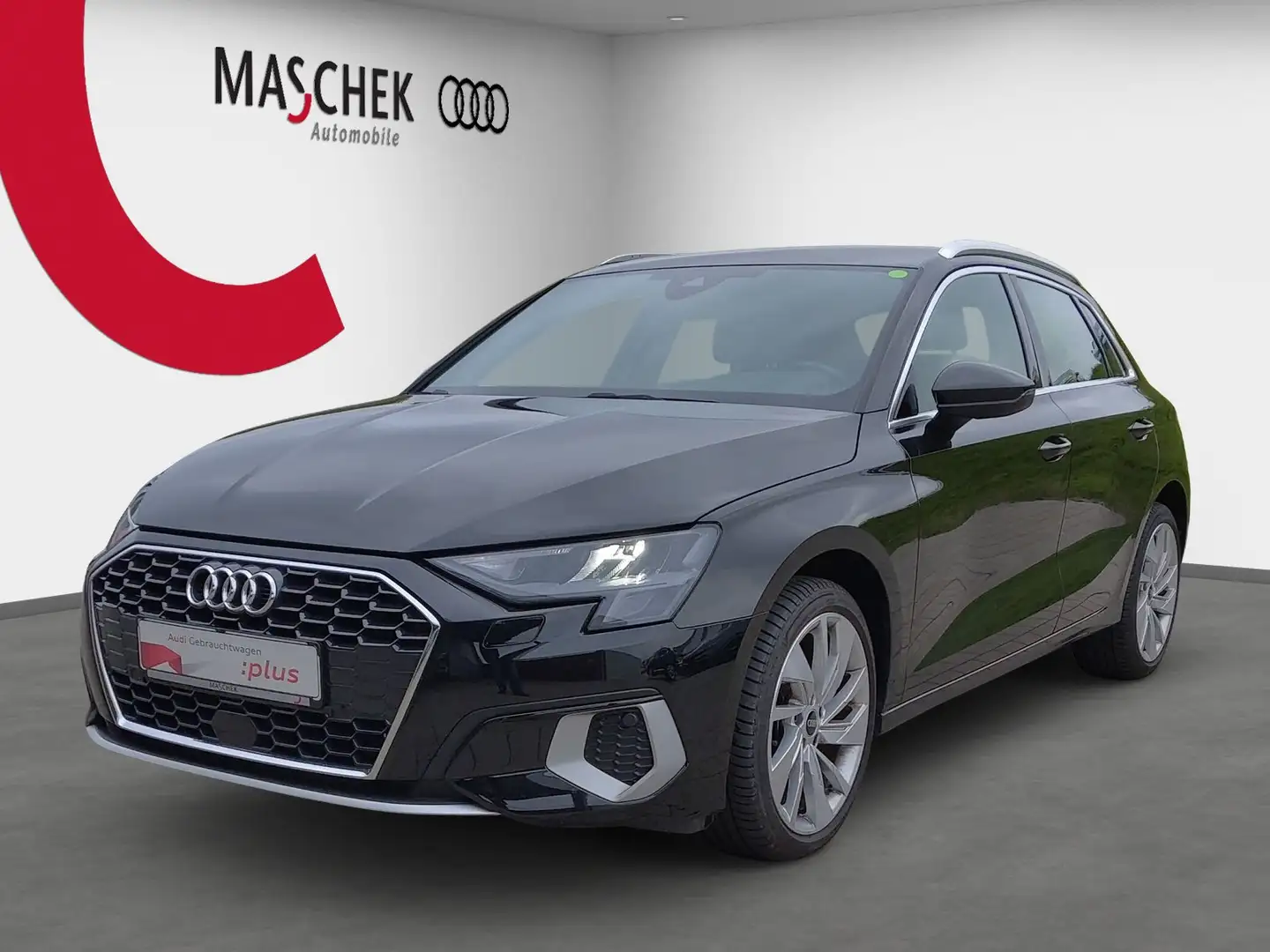Audi A3 Sportback 30 TFSI S tronic Navi ACC Sitzh Ambiente Zwart - 2