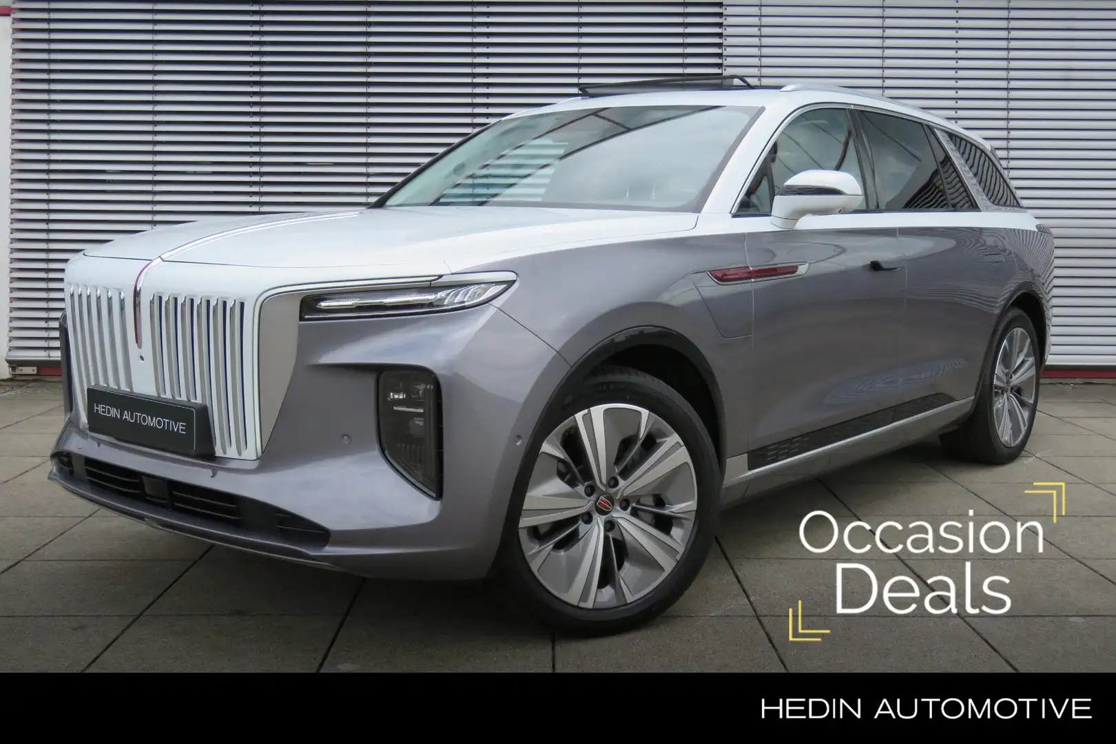 Hongqi E-HS9 President 99 kWh | Trekhaak (Afneembaar) | Luchtve Grau - 1
