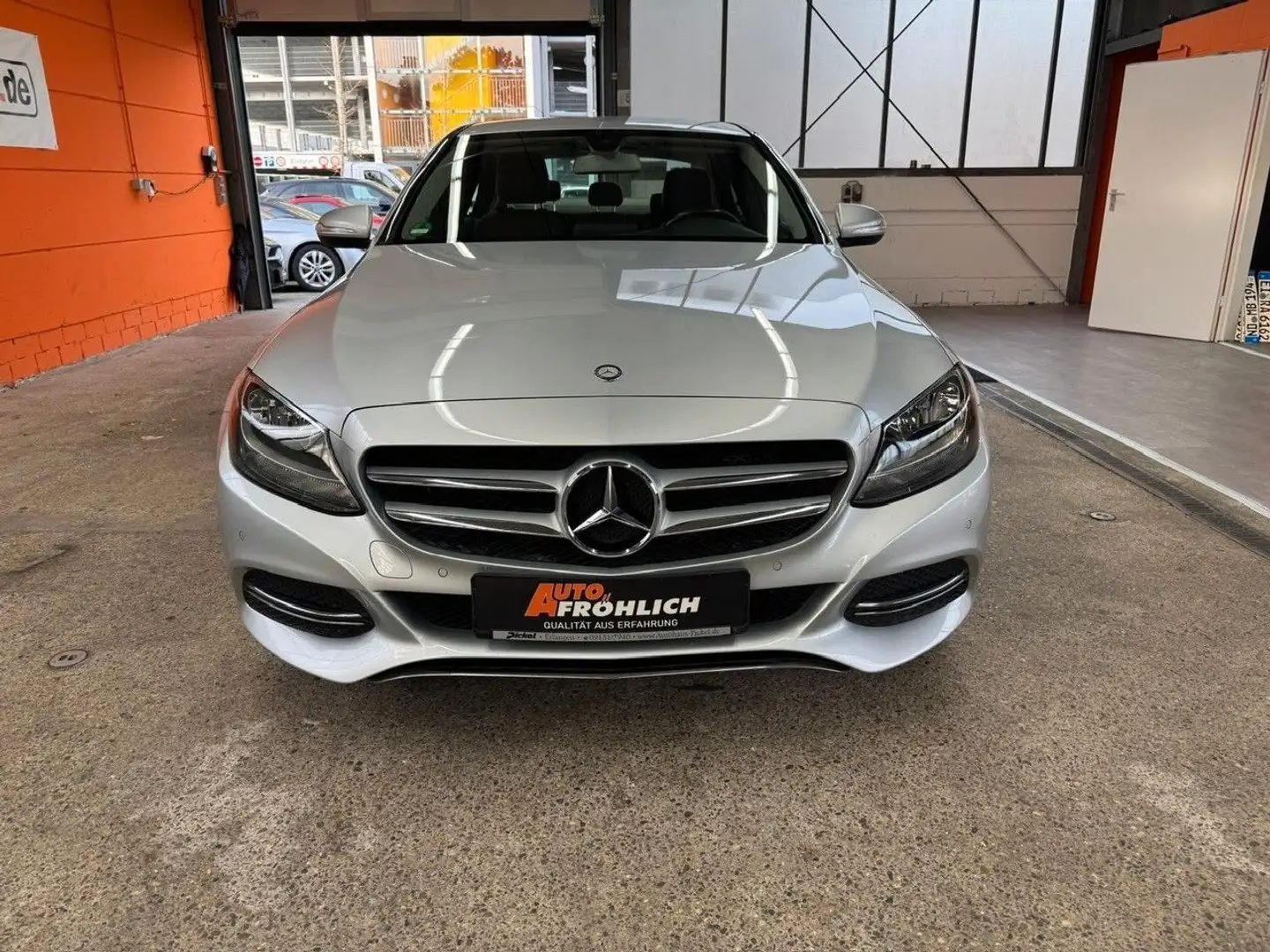 Mercedes-Benz C 220 C220d Avantgarde Automatik Navi PDC Tempomat Silber - 2