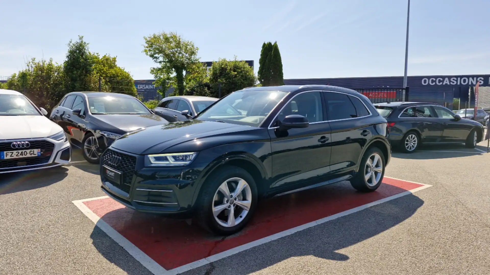 Audi Q5 40 TDI 190 S tronic 7 QUATTRO S line Noir - 1