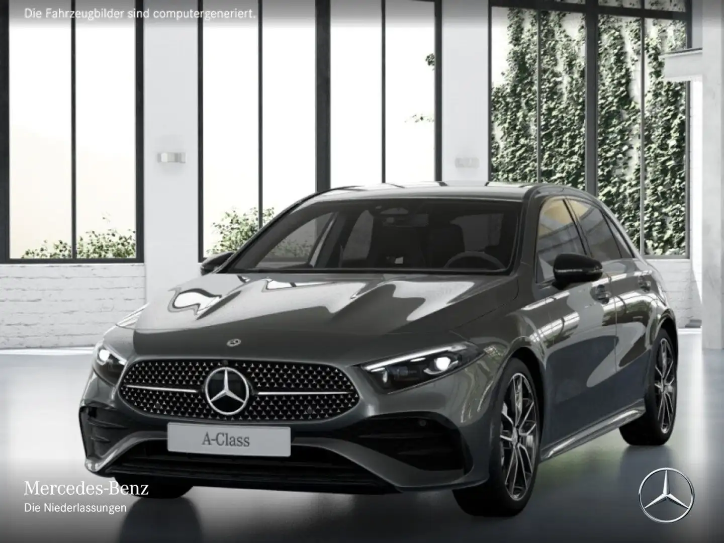 Mercedes-Benz A 200 AMG+NIGHT+360°+MULTIBEAM+TOTW+7G Grau - 2