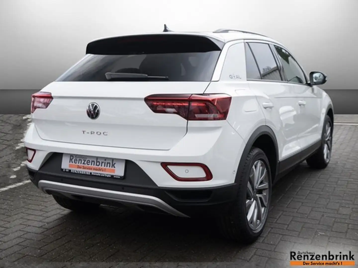 Volkswagen T-Roc Goal TDI DSG AHK ACC Kamera Plus-Paket Weiß - 2