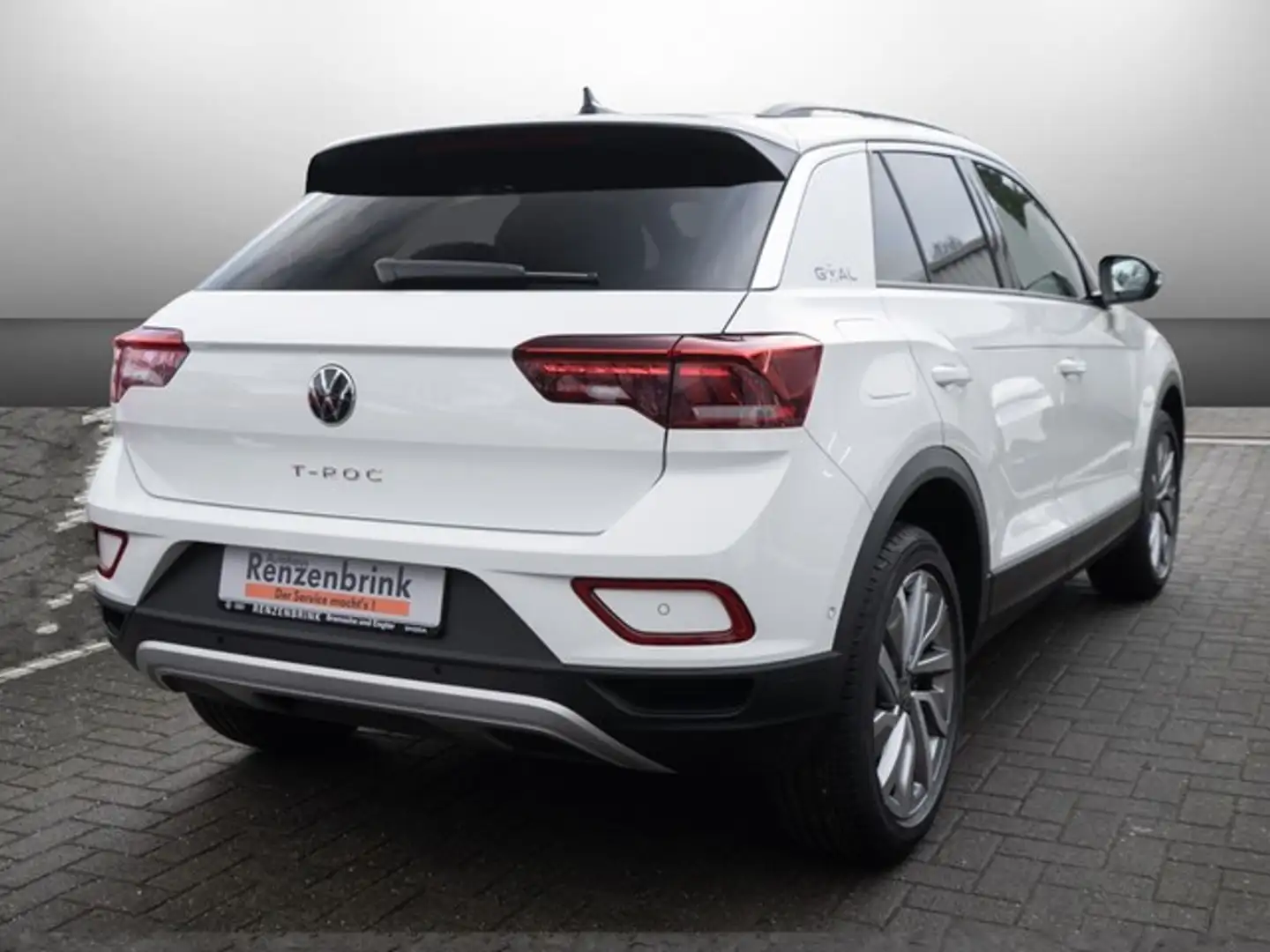 Volkswagen T-Roc Goal TDI DSG AHK ACC Navi Kamera Plus-Paket Weiß - 2