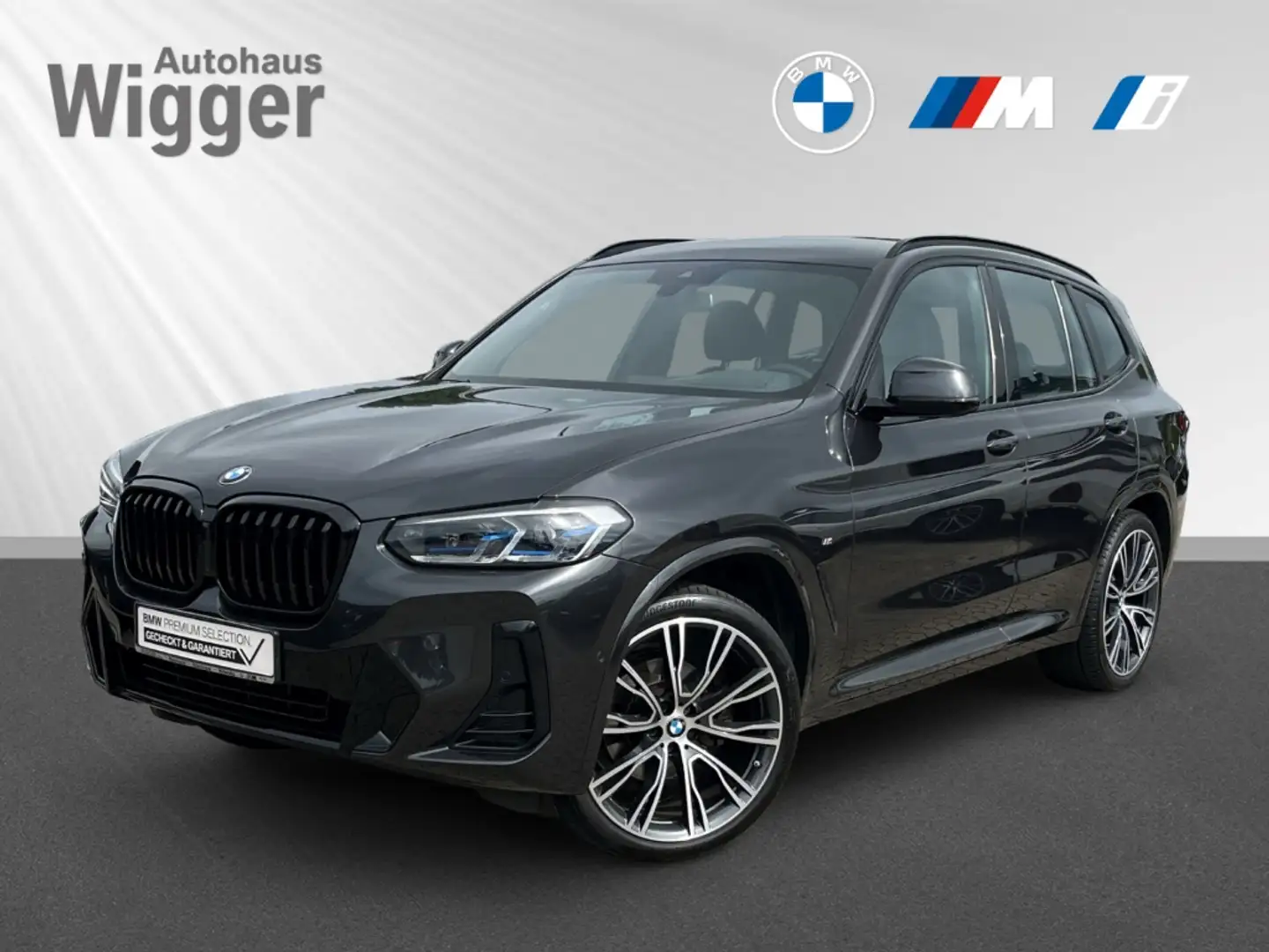 BMW X3 xDrive 20d/M Sport/HUD/Navigation/Leder/RFK Grijs - 1