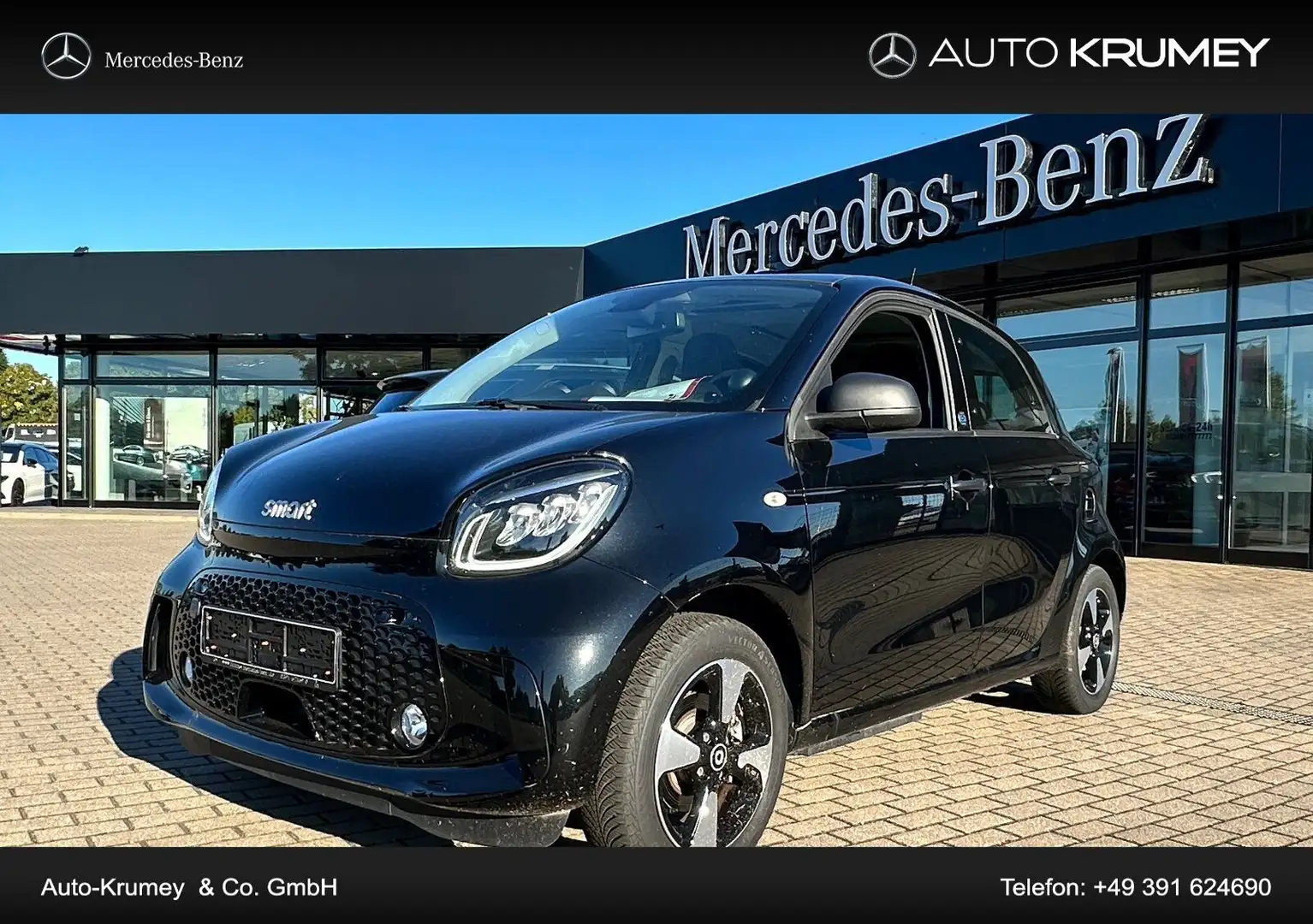 smart forFour EQ forfour Pano.-Dach+Klima+Sitzhzg. Schwarz - 1