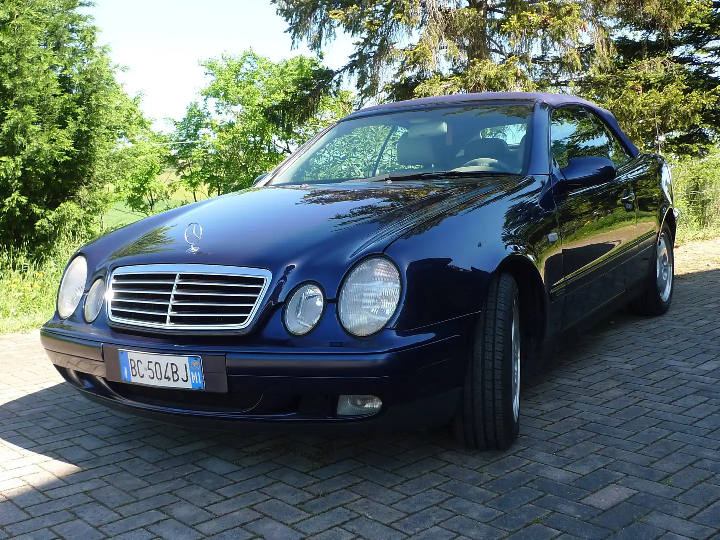 Mercedes-Benz CLK 200 CLK Cabrio 200 Elegance Kék - 2