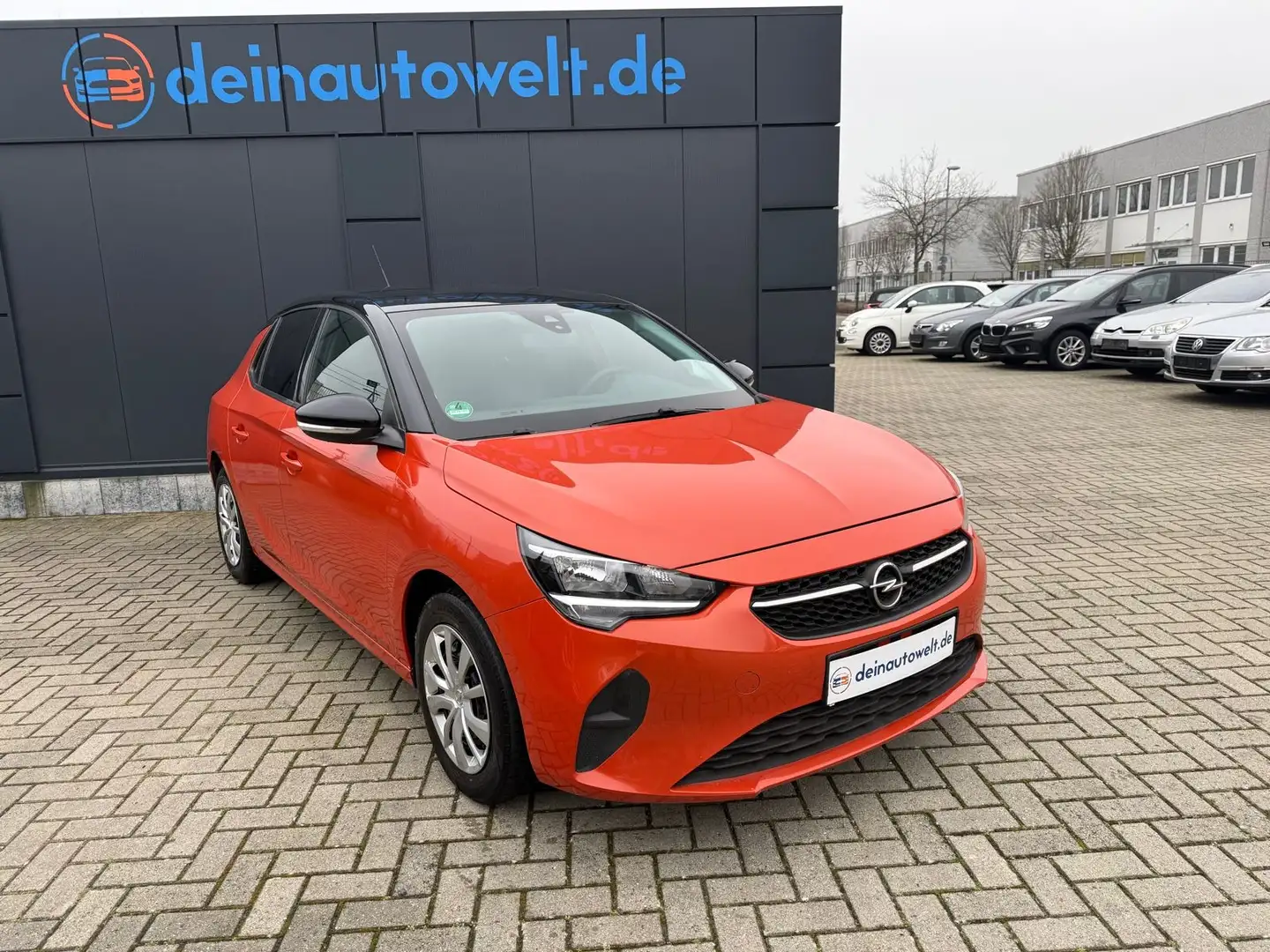 Opel Corsa F Edition *1.Hand Orange - 1