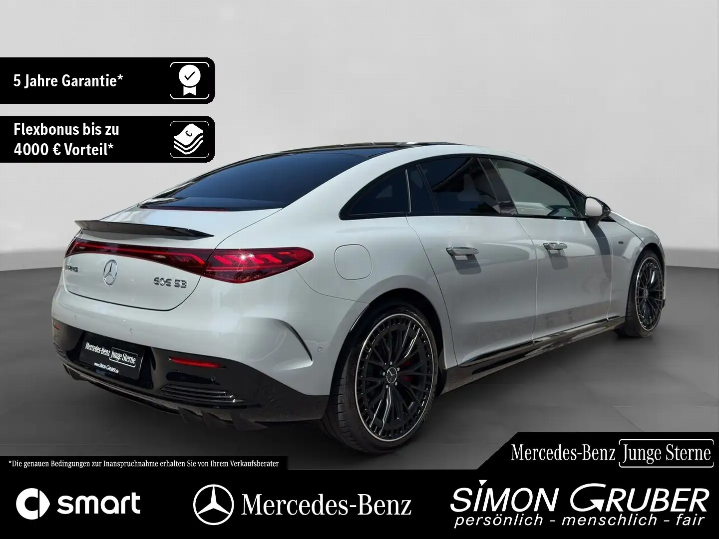 Mercedes-Benz EQE 350 EQE 53 4MATIC+ AMG Dynamic+ Pano Hyper TV HAL Gri - 2