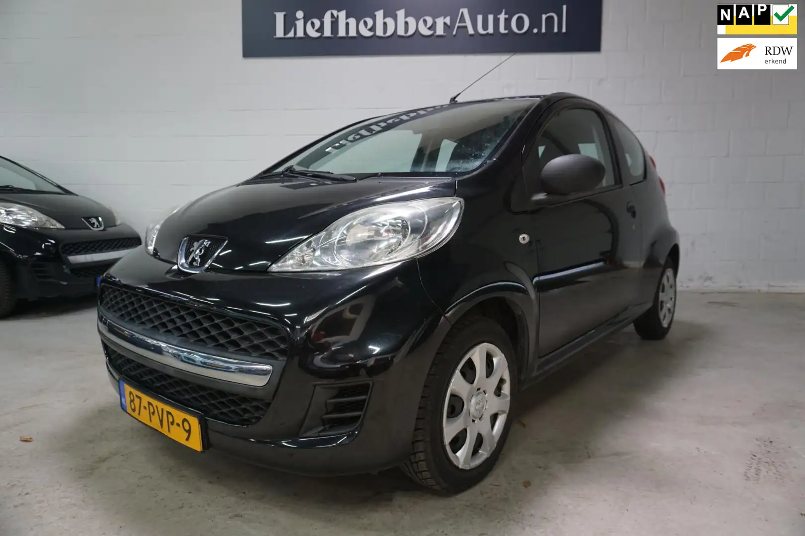 Peugeot 107 1.0-12V XR / 1e Eigenaar / NAP / Apk 3-2026 Schwarz - 1