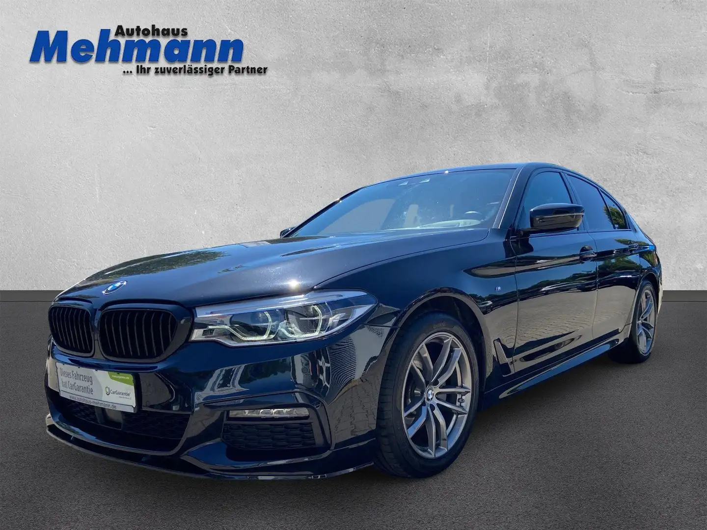 BMW 520 i Aut. M Sport   AHK*Leder*LED*SD*HuD Noir - 1