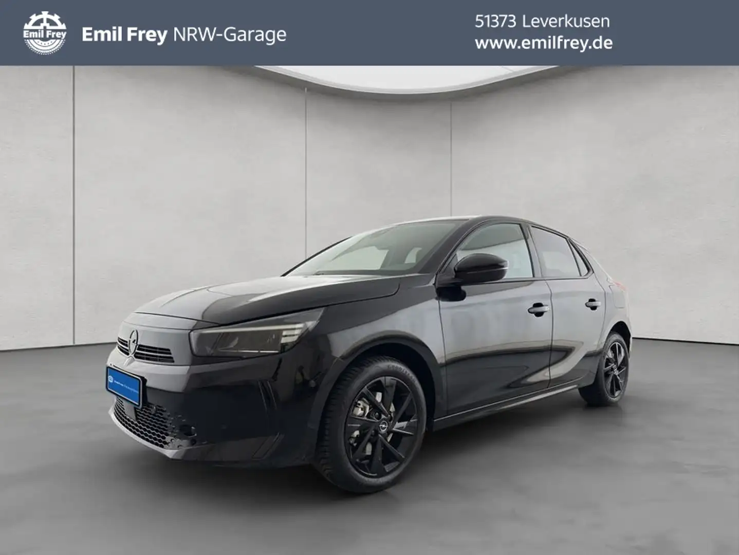 Opel Corsa 1.2 Direct Injection Turbo GS NAVI+LED+SHZ Noir - 1