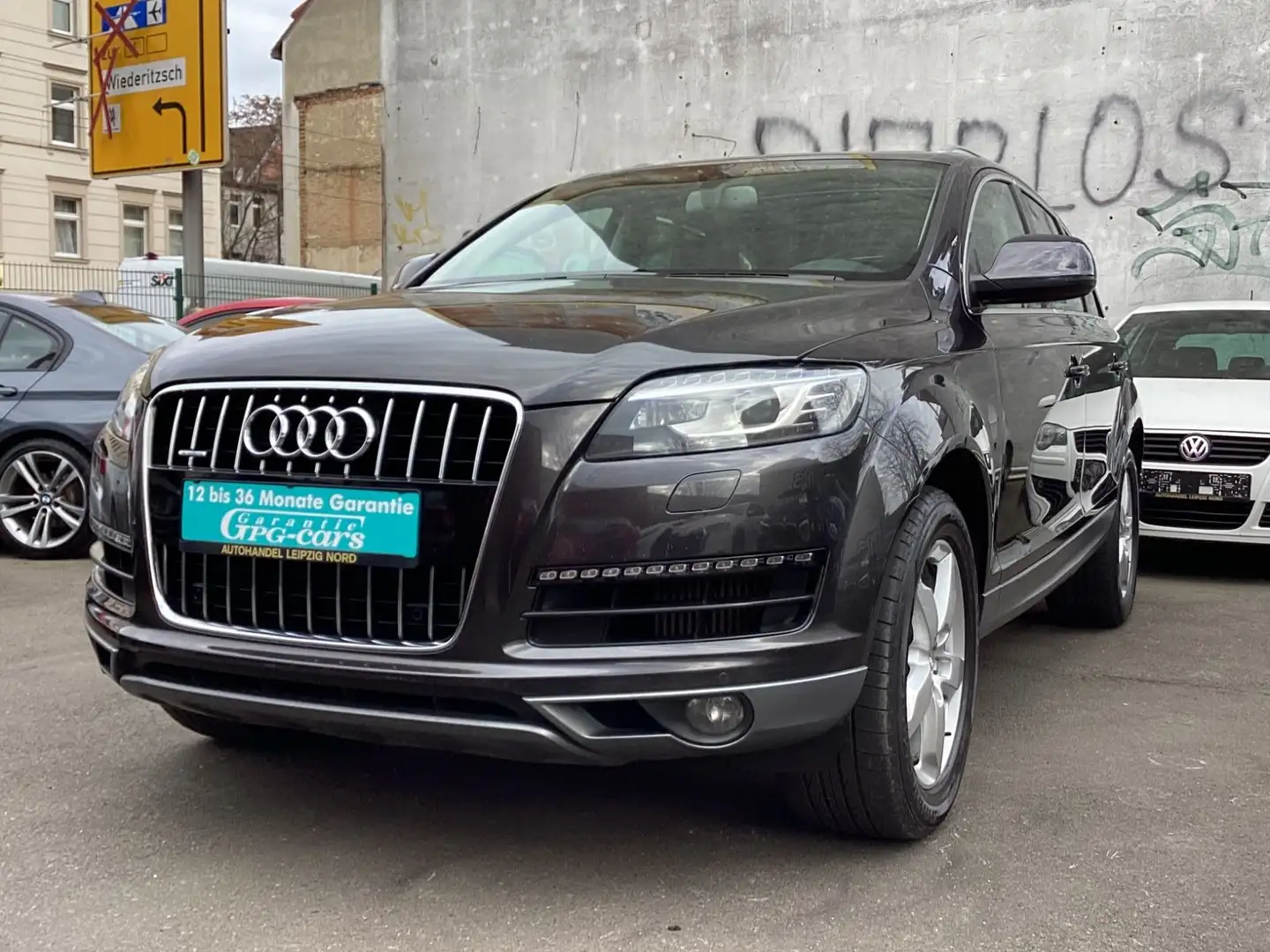 Audi Q7 3.0 TDI quattro Panorama Luftfederung 7Sitze Gris - 2