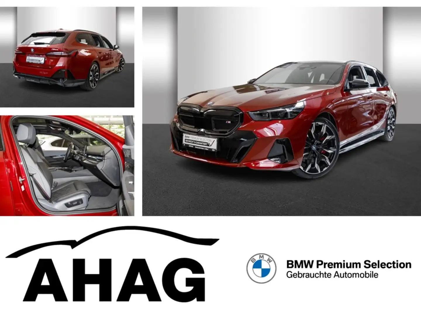 BMW M6 i5 M60 xDrive Komfortsitze Panorama Klimaaut. Červená - 1