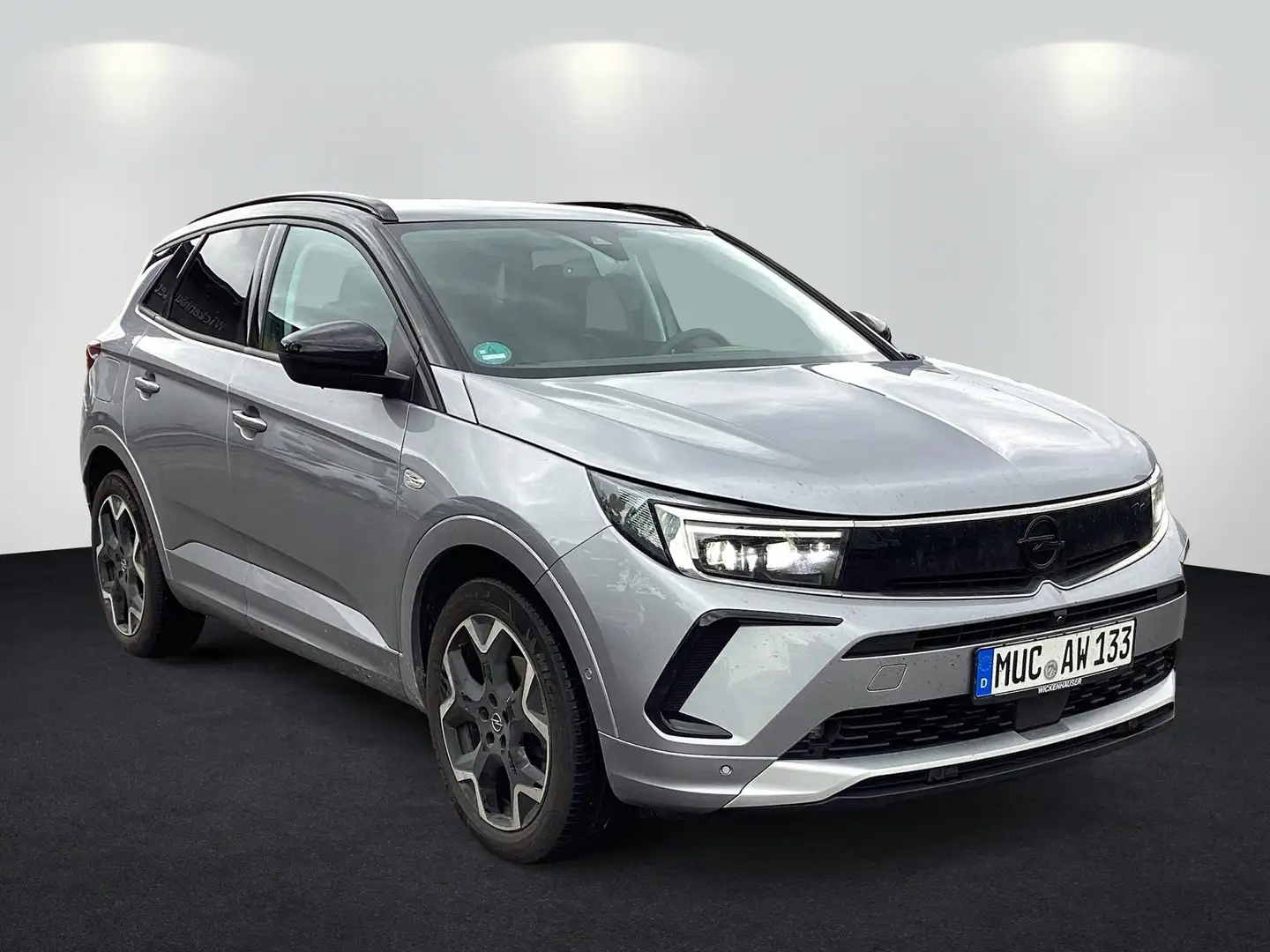 Opel Grandland 1.2 Turbo Ultimate FLA 360 ParkAss. Silber - 2