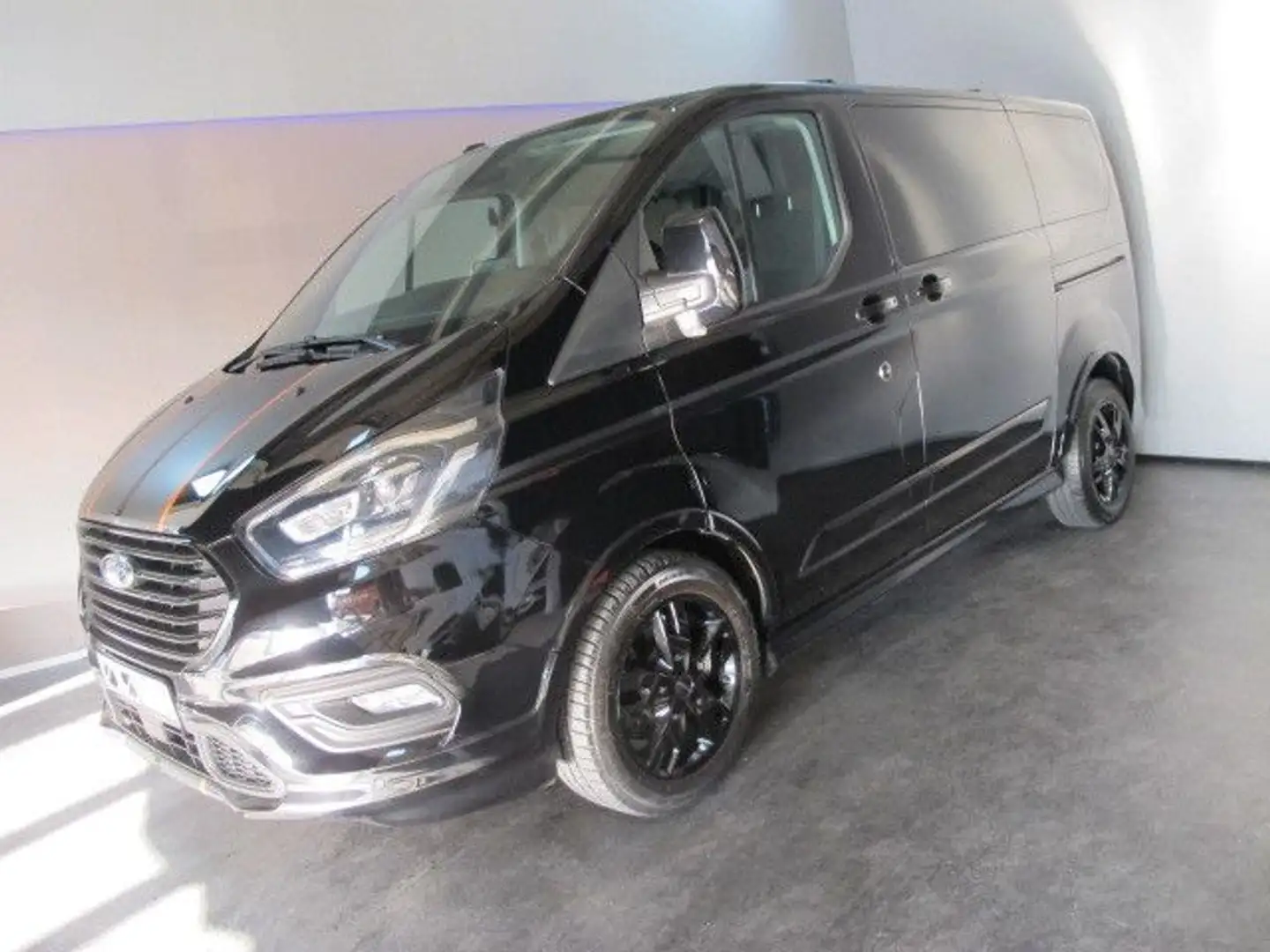 Ford Tourneo Custom Sport L 1 +AHK+ACC+Blis+Navi+ Schwarz - 1