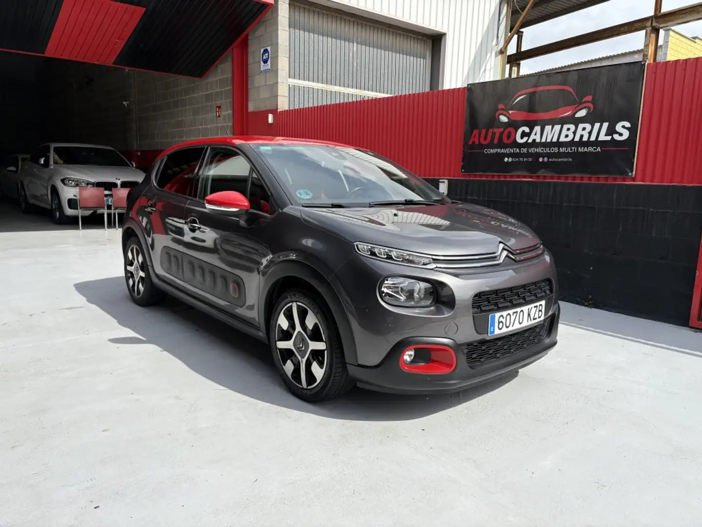 Citroen C3 1.2 PureTech S&S Shine 83 Gris - 1