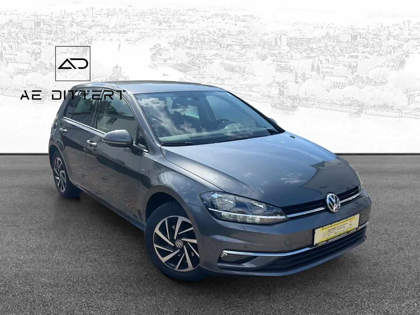 Volkswagen Golf VII Lim. Join Start-Stopp +Navi+Shz+Kamera+ Szürke - 2