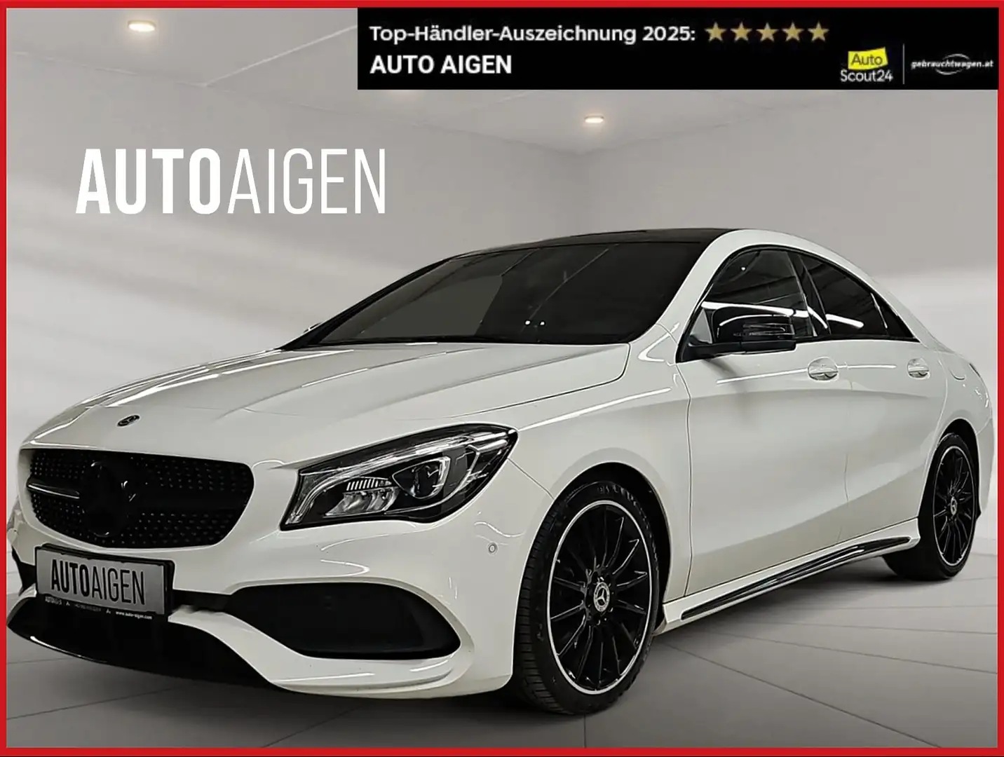 Mercedes-Benz CLA 200 d 4MATIC * AMG * NIGHT * 2. BESITZ * KAMERA * LED Weiß - 1