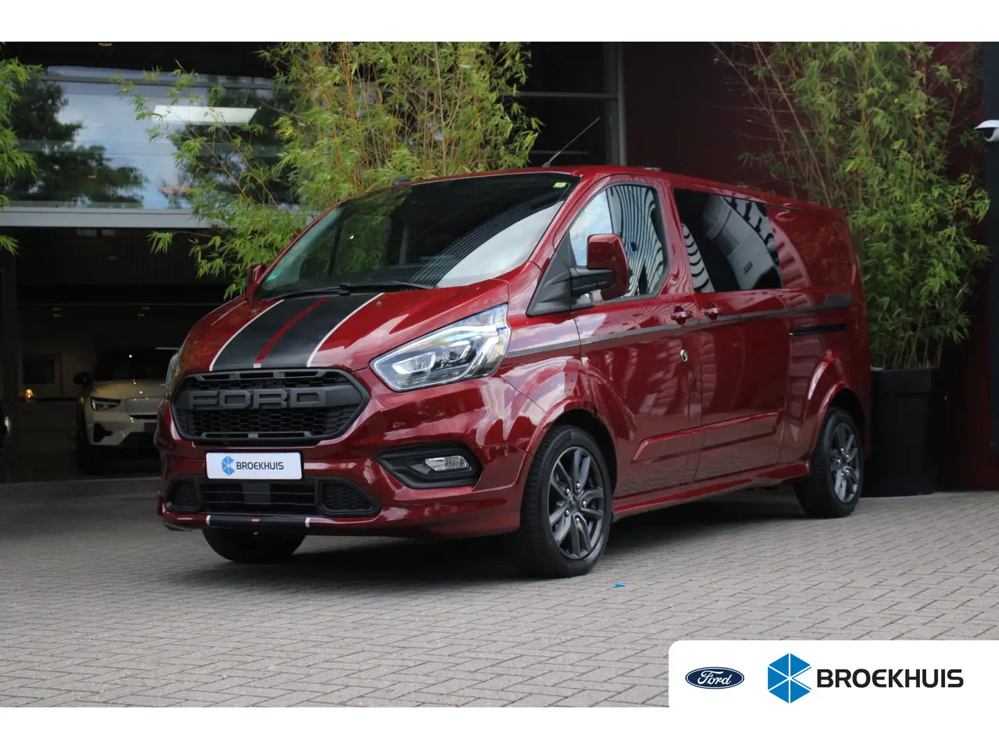 Ford Transit Custom 320 2.0 TDCI 185pk DC Sport | Marge! | Adapt. Crui Rojo - 1