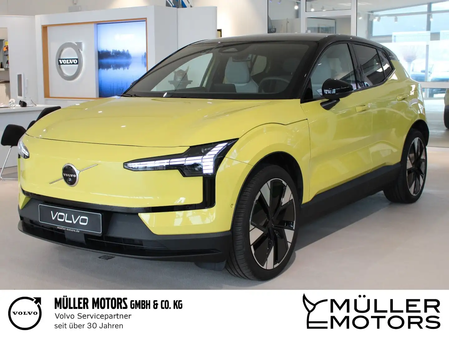 Volvo EX30 Ultra Single Motor Extended Range +harman+ Jaune - 1