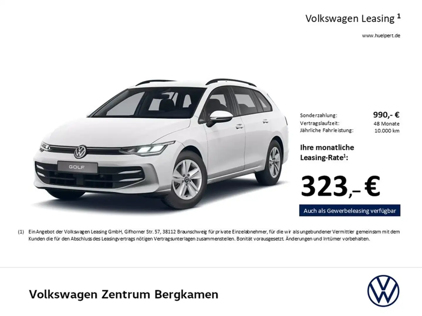 Volkswagen Golf Variant VIII 1.5 LIFE AHK ACC SITZHEIZUNG Weiß - 2