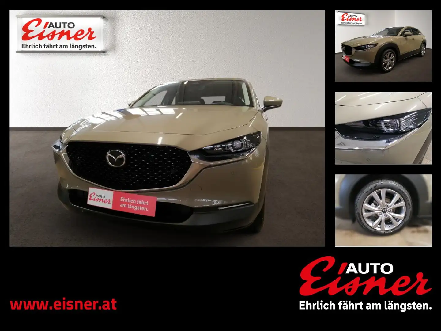 Mazda CX-30 G140 AT CENTRE-LINE DESI Abstandstempomat Beige - 1